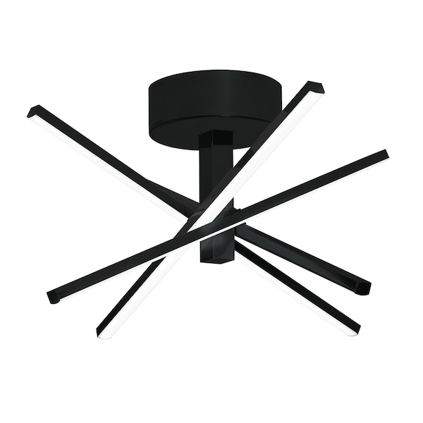 Afx Jaxx Flushmount - LED 32W - 1750 Lm - 120V - Black JAXF2020L30D1BK - main